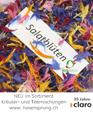 Neu: Kräuter- und Teemischungen